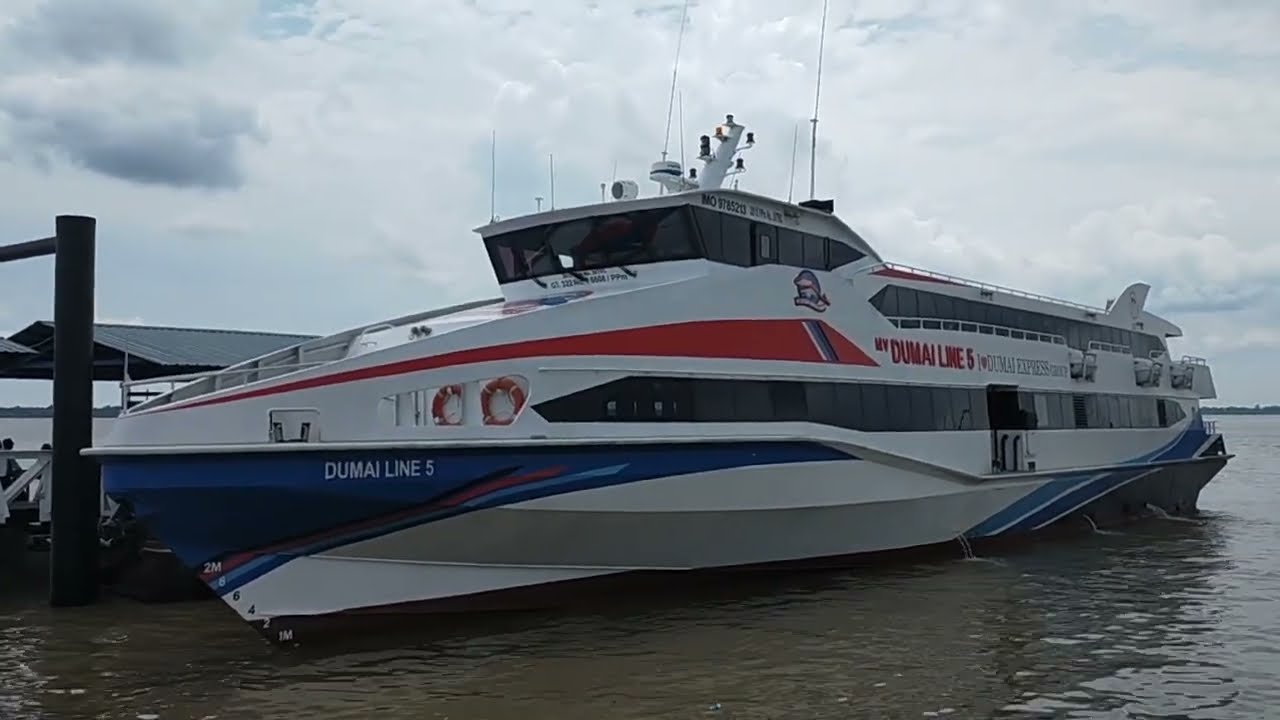 Kapal Cepat Dumai Line 5, Selatpanjang - Batam | Review Kapal Dumai Line 5