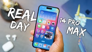 iPhone 14 Pro Max  REAL Day in the Life Review!