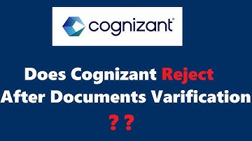 Does Cognizant Reject after Documents Verification || CTS Important Update