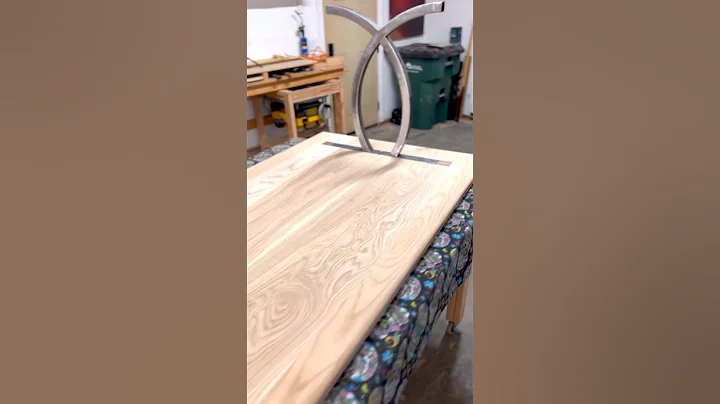 Trenching slots for table legs using the track saw. #woodworker #woodwork #woodworkings #woodworking