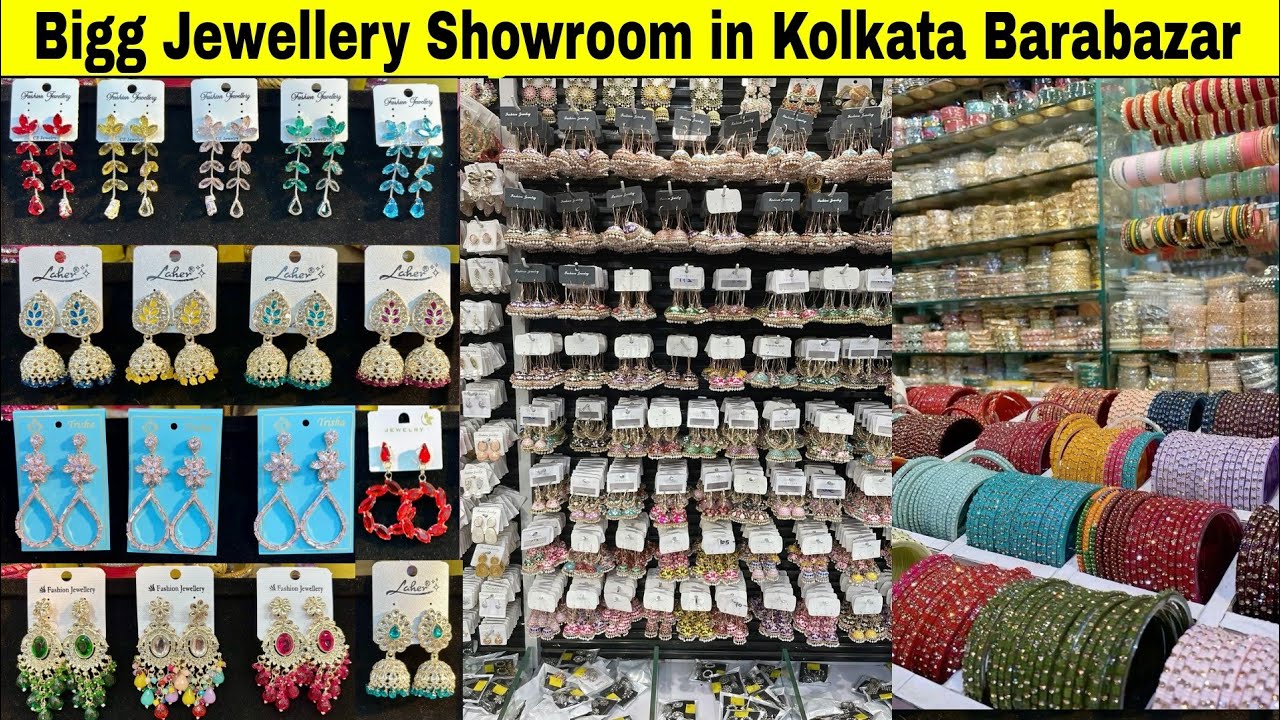 Trending Earrings Collection in Kolkata | Jewellery Wholesale Market Kolkata | Hair Accessories