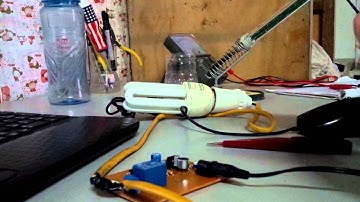 Điều khiển đèn điện bằng tiếng vỗ tay.