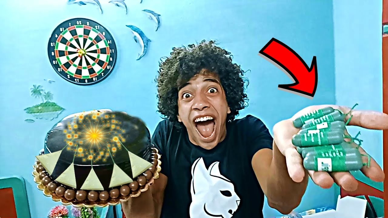 مقلب حطيت لصاحبى صواريخ بدل الشمع فى تورته عيد ميلاده