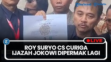 🔴LIVE: Roy Suryo CS Curiga Ijazah Jokowi Dipermak Lagi