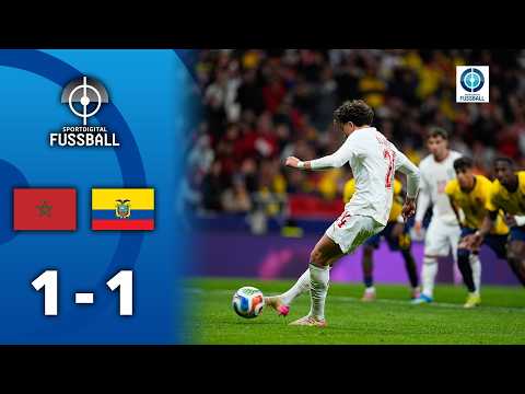 Elfer-Pech bei Marokko! "Neuer" Afrika-Cup-Sieger trifft auf DFB-WM-Gegner | Marokko - Ecuador