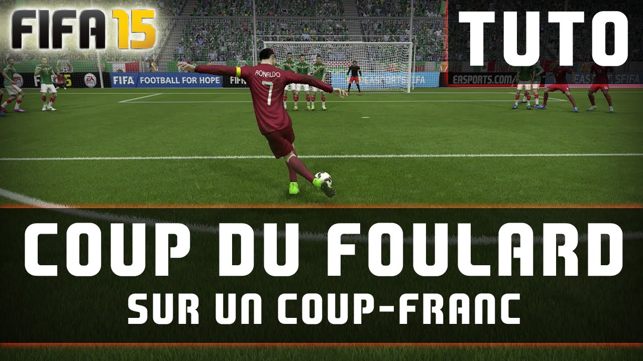 FIFA 15 - Coup du foulard sur un coup-franc ! [TUTO]