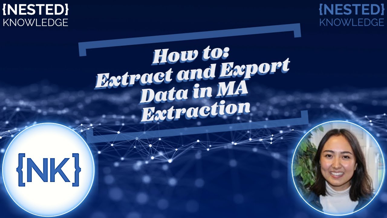 Meta Post Processing Graph Export How to Export Data in Meta-Analytical Extraction - YouTube
