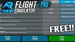 How to get RFS PRO for FREE! (WORKING!!) 🔥🔥 RFS Real Flight Simulator [April fools] screenshot 3