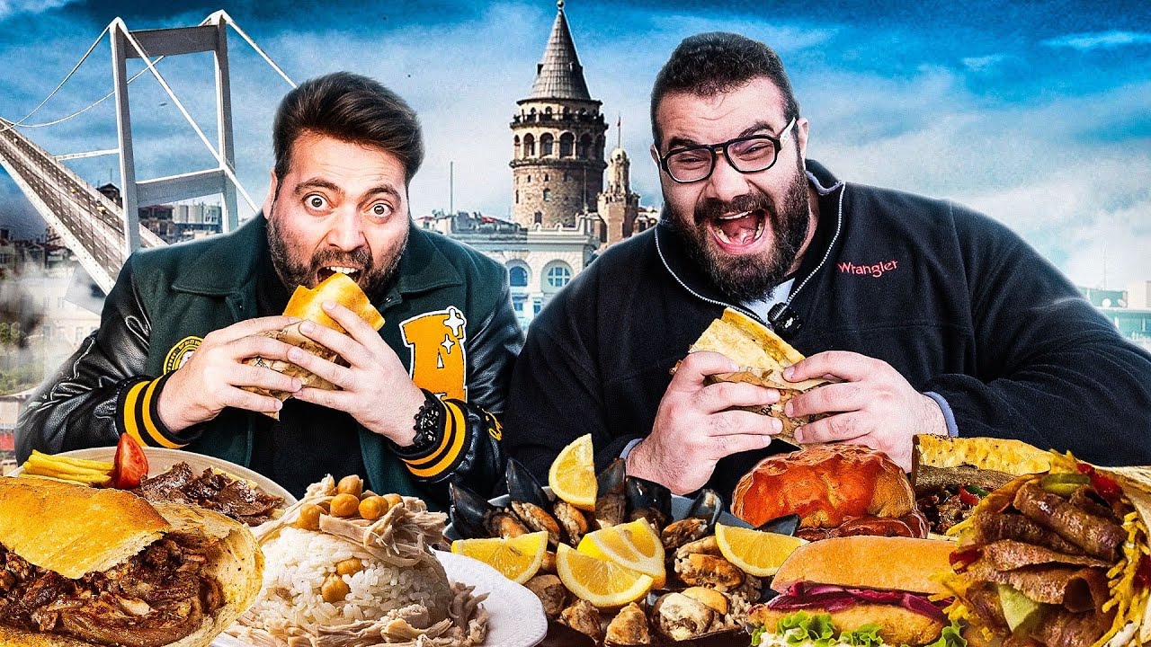 İSTANBUL SOKAK LEZZETLERİNİ GÖMDÜK! @Fırat Sobutay