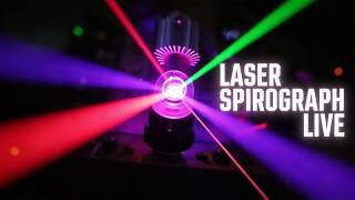 Inside a DIY Laser Spirograph – Live Beam Combining Test