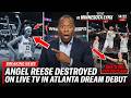ANGEL REESE DESTROYED ON LIVE TV IN ATLANTA DREAM DEBUT vs Minnesota Lynx - She's No Caitlin Clark