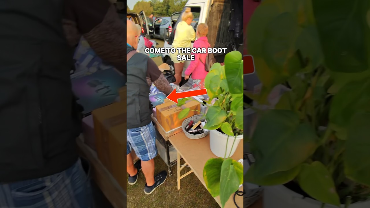 Look for these items at car boot sales uk 2024 