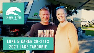 Snowy River Caravans - Owner Testimonial Luke & Karen - YouTube