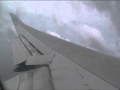 KLM Boeing 747 Landing in a tropical storm at Aruba