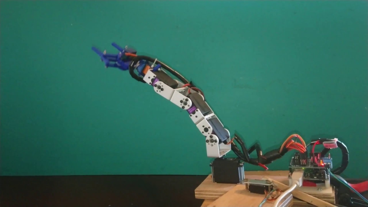 BRAS ROBOTIQUE DIY - YouTube