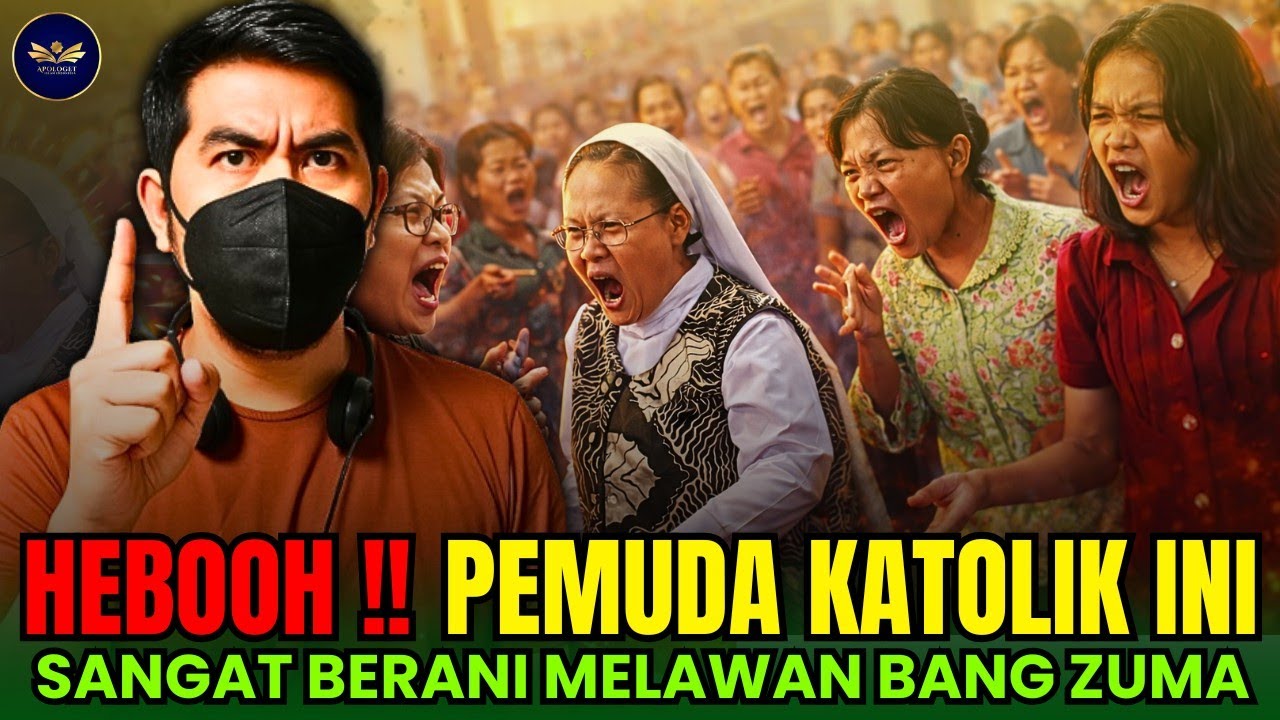 HEBOOH‼️PEMUDA KATOLIK INI SANGAT BERANI MELAWAN BANG ZUMA 