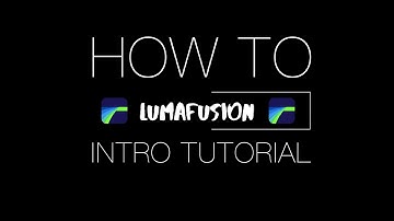 CLEAN Animated INTRO in Lumafusion