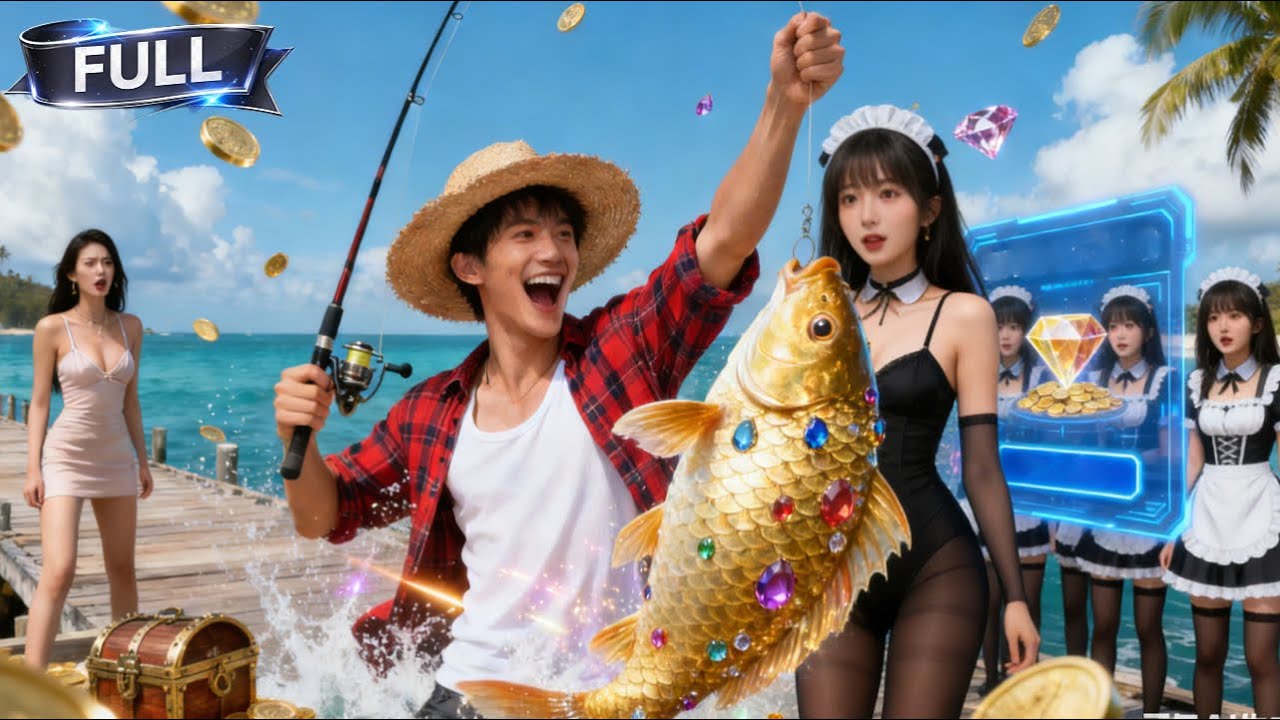 💥FULL💥Invertí 100,000 baht en una caña. ¡Sistema activado! Un pez joya me dio 10 millones en ámbar.