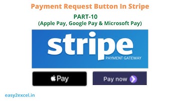 PAYMENT REQUEST BUTTON INTEGRATION IN STRIPE
