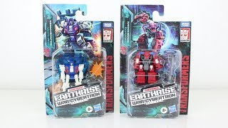 Transformers Earthrise Wave 1 Battle Masters Soundbarrier & Smashdown Review