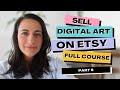 Easy Bulk Creation for Digital Art Prints Using MyDesigns &amp; Etsy - FREE Course (VIDEO 8)
