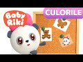 Învățăm culorile cu BabyRiki - Desene animate educative pentru copii