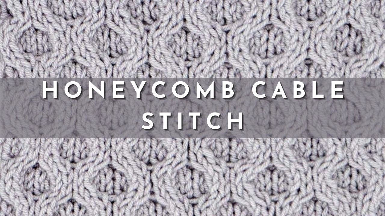 How to knit the Cable Stitch without a cable needle (Step-by-step tutorial)  