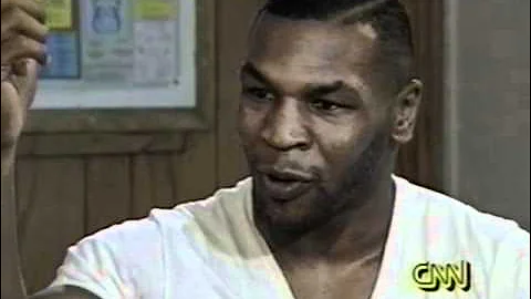 Larry King Interview w/ Mike Tyson in prison rare Part 1of2
