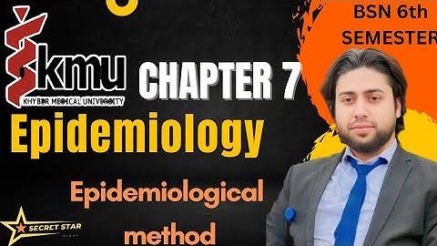 |Epidemiology||Epidemiological methods||Unit#7||Bsn||KMU| by Secretstar