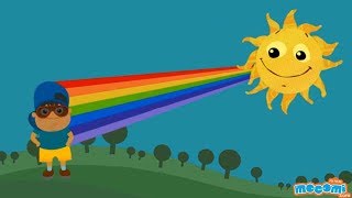 Colours of Light (With Narration) - Science of Light \& Color for Kids | Kids Education b Mocomi Kids