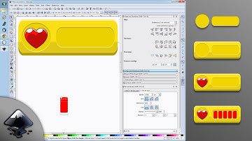 Health Bar - Inkscape - 2d Game Art