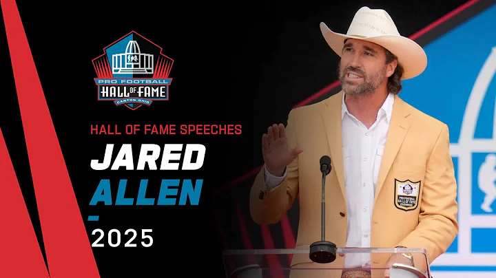 Jared Allen's FULL Hall of Fame speech