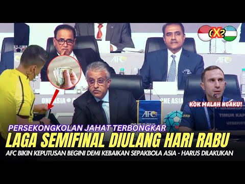 🔴UZBEKISTAN PASRAH !! AFC Temukan KECURANGAN, Laga Timnas U23 Vs Uzbekistan Diulang Rabu ~ Harus Itu