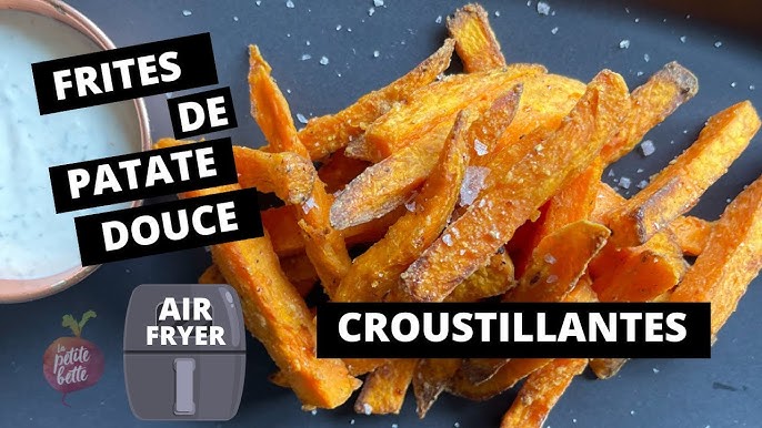 Frites de carotte au Air Fryer - Marie Food Tips