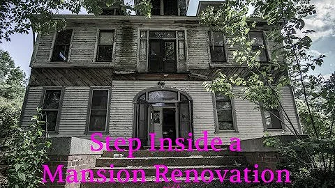 Rare Inside Tour of the Historic Coxe Mansion Renovation