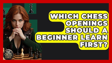 Which Chess Openings Should A Beginner Learn First? - The Chess Codex