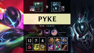 Pyke ADC vs Karthus - NA Master Patch 25.16