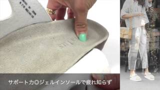 選べる3タイプ美脚コンフォートサンダル【salus139899】