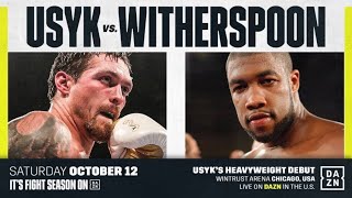 Alexander Usik vs Chazz Witherspoon / Александр Усик — Чазз Уизерспун