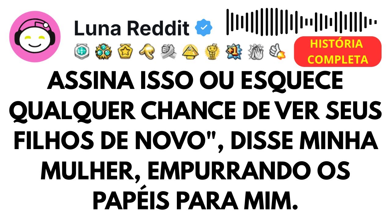 Assina isso ou esquece qualquer chance de ver seus filhos de novo