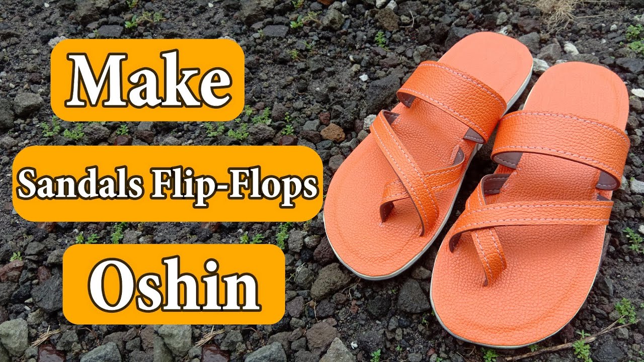 How to make sandals - Flip-Flops synthetic 2021