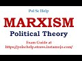 MARXISM: CORE THOUGHTS AND CRITICAL ANALYSIS