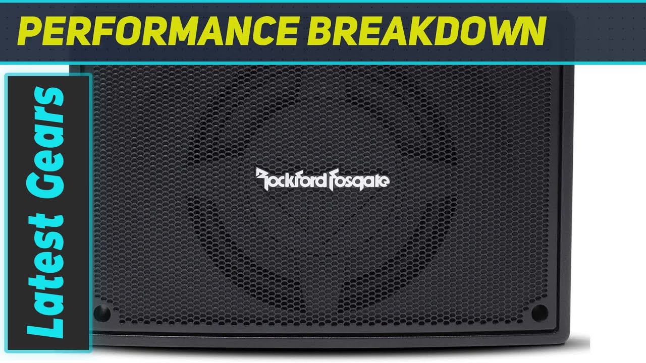 Rockford Fosgate PS-8 Rockford Fosgate PS-8 subwoofer amplificato 8" s