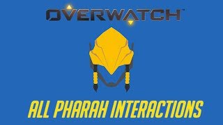 Overwatch - All Pharah Interactions + Unique Kill Quotes