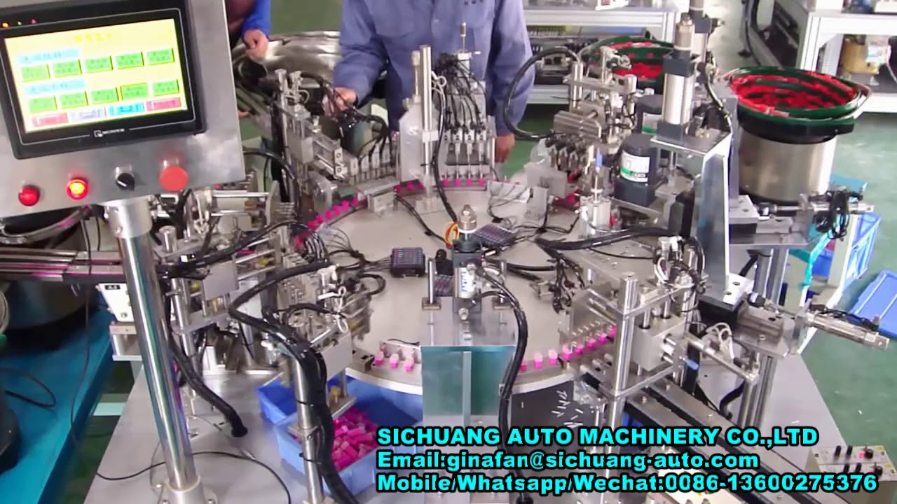 Lancet assembly machine，Lancet automatic assembly machine YouTube