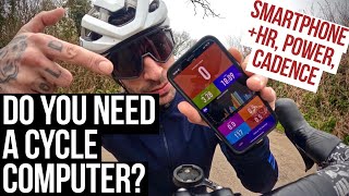 Using A Phone As A Cycle Computer  Amazing New App!