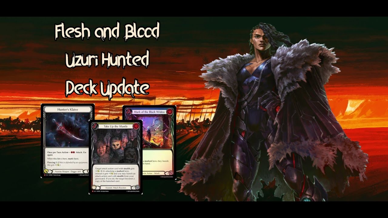 People are Sleeping on Uzuri || Flesh and Blood Uzuri Hunted Deck