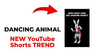 How to do NEW YouTube Shorts TREND - Dancing Animal | Turorial