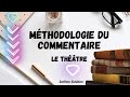 Comment faire un commentaire de texte de thtre