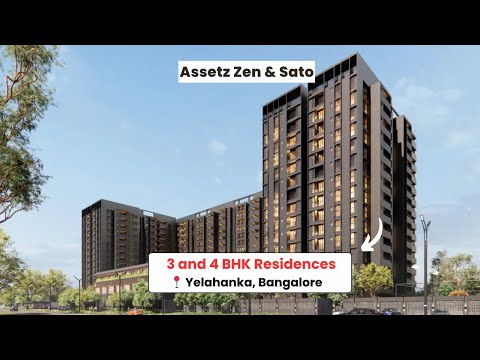 Assetz Zen and Sato | Japanese-Themed 3 & 4 BHK Apartments | Bagalur Main Road, North Bangalore
